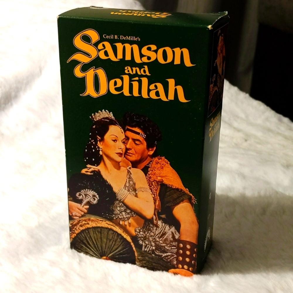 VHS| Vintage Cecil B DeMille's Samson & Delilah
